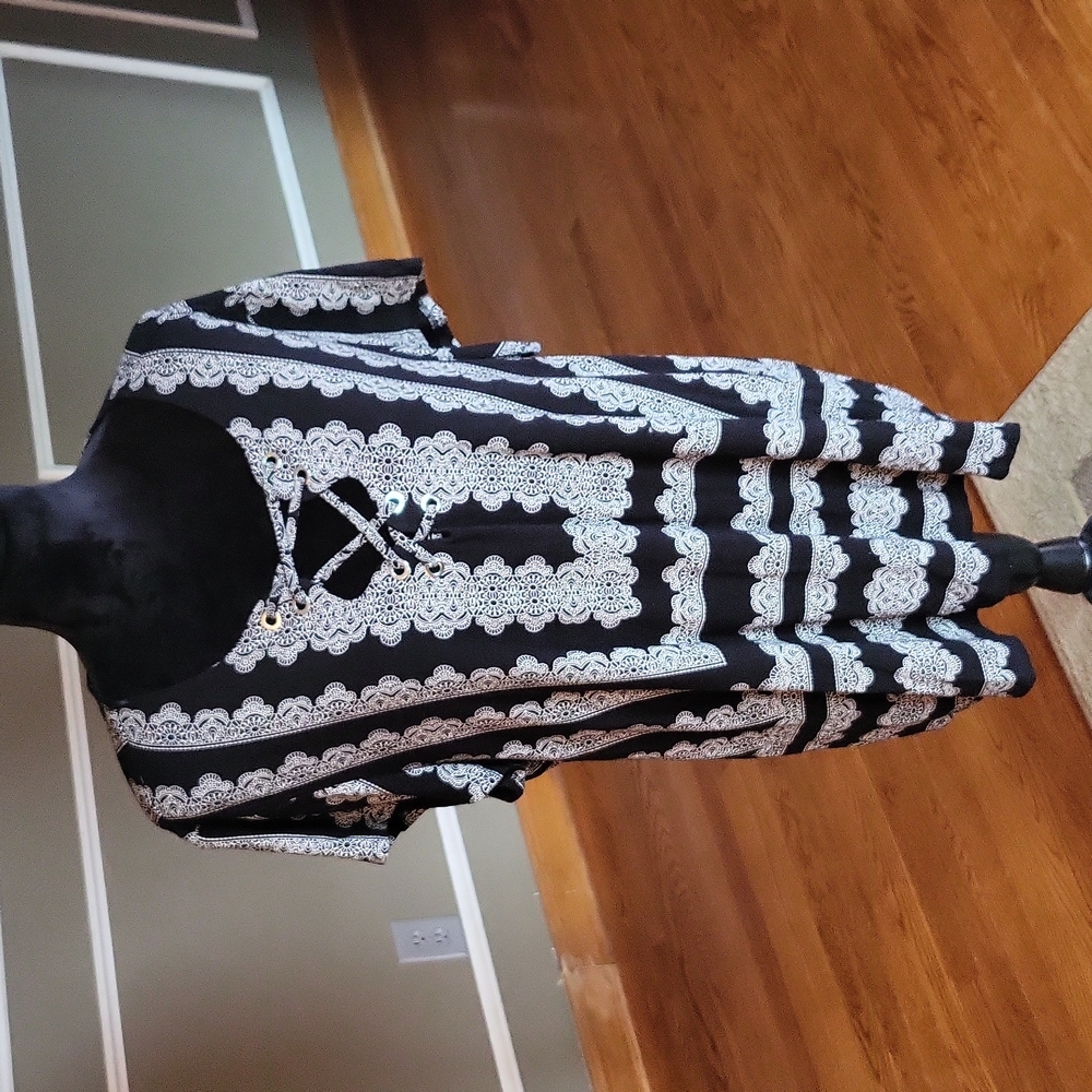 CATO Est 1946 Black Blouse